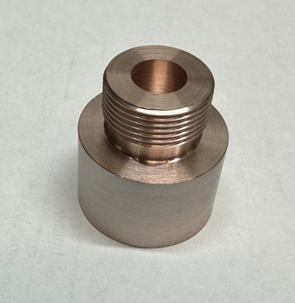 Schraube Gegendruckspitze WCu75 D23xL25